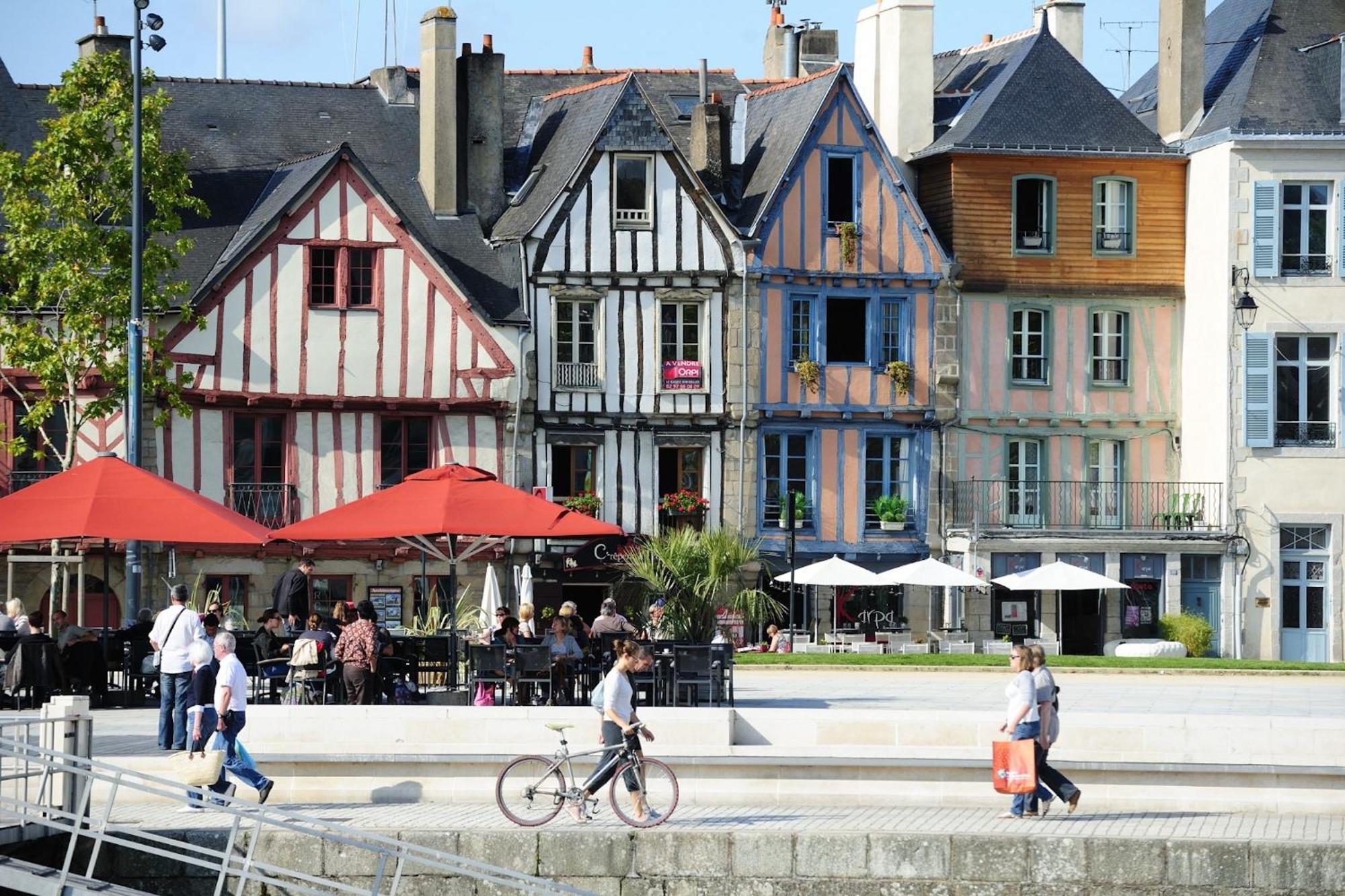 Appartement Neuf Rdc Avec Terrasse A Vannes Centre ภายนอก รูปภาพ